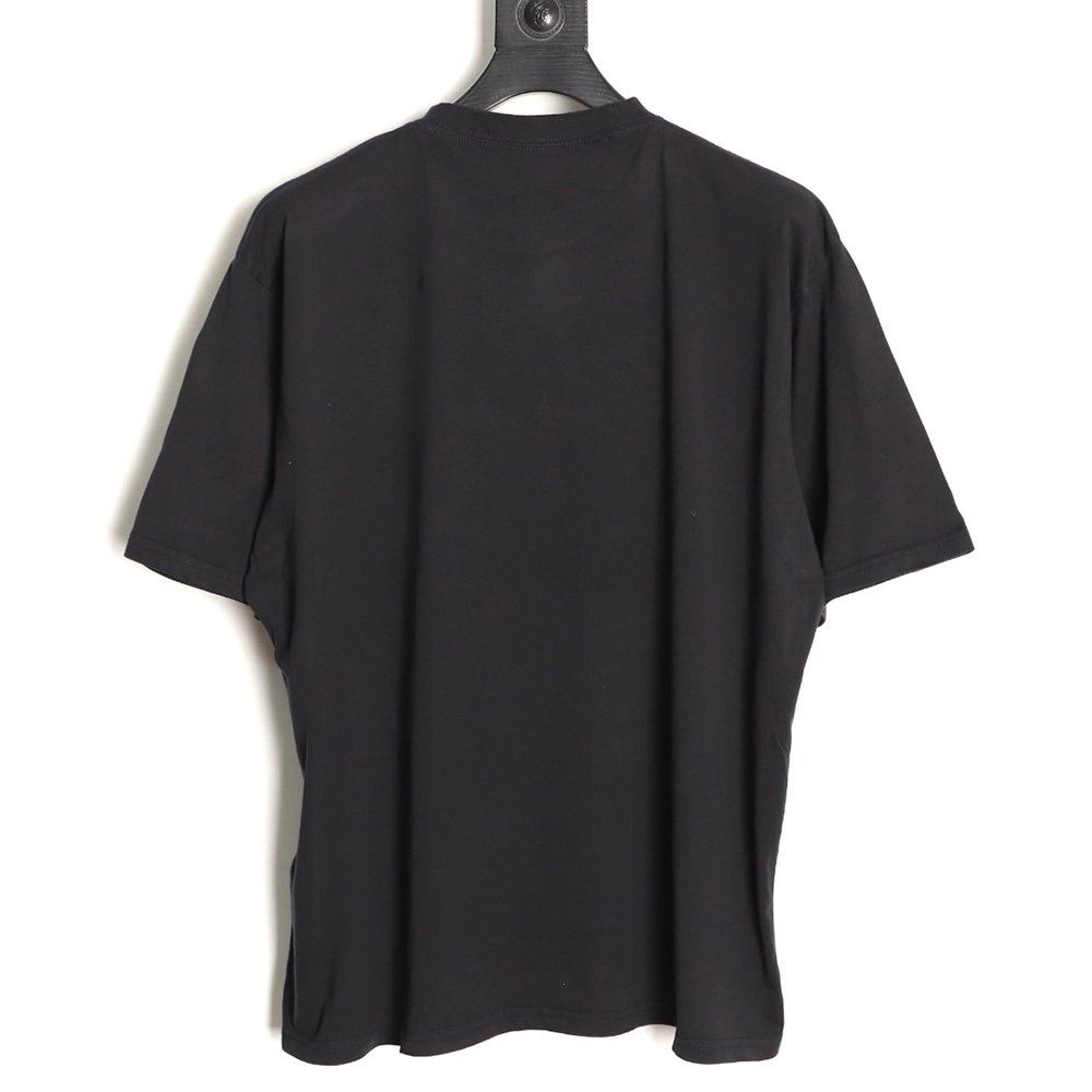 Balenciaga store night scene print short-sleeved T-shirt,Balenciaga