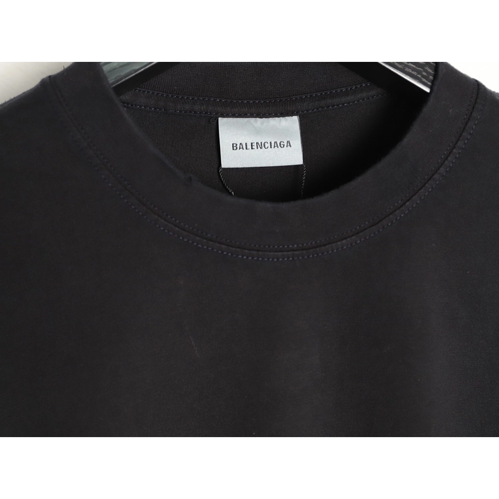 Balenciaga store night scene print short-sleeved T-shirt,Balenciaga
