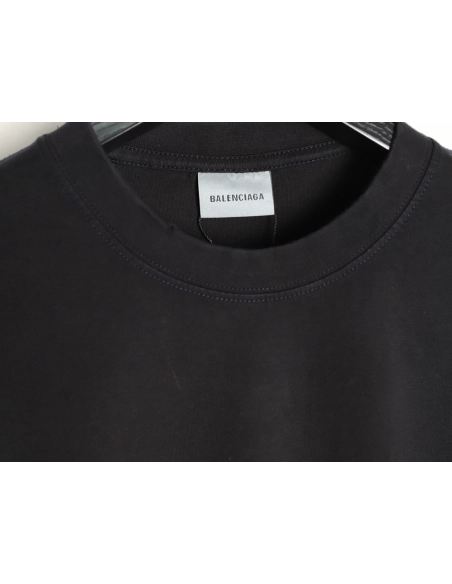 Balenciaga store night scene print short-sleeved T-shirt,Balenciaga