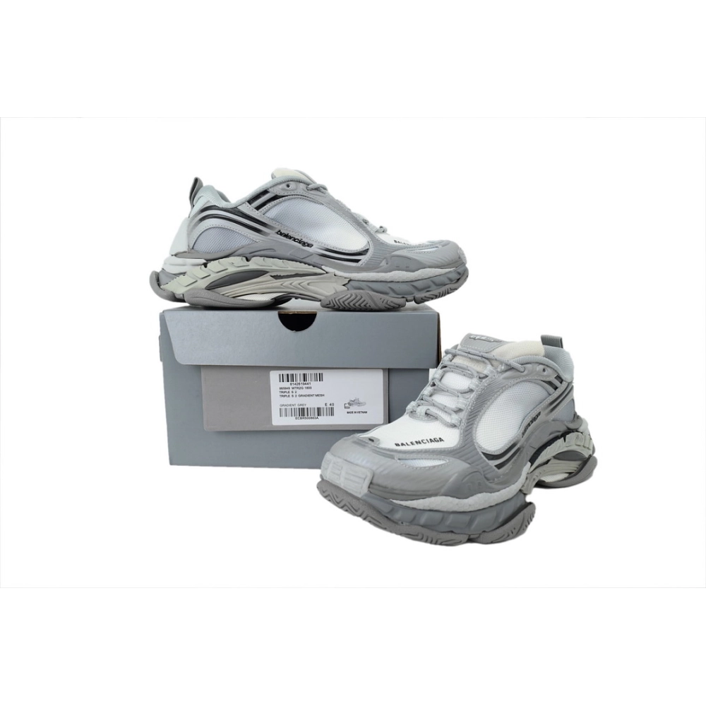 Discover premium Balenciaga Triple S 2 Gradient Grey 865849 WTR2G 1800 sneakers. Shop iconic styles from top brands¡ªcrafted for