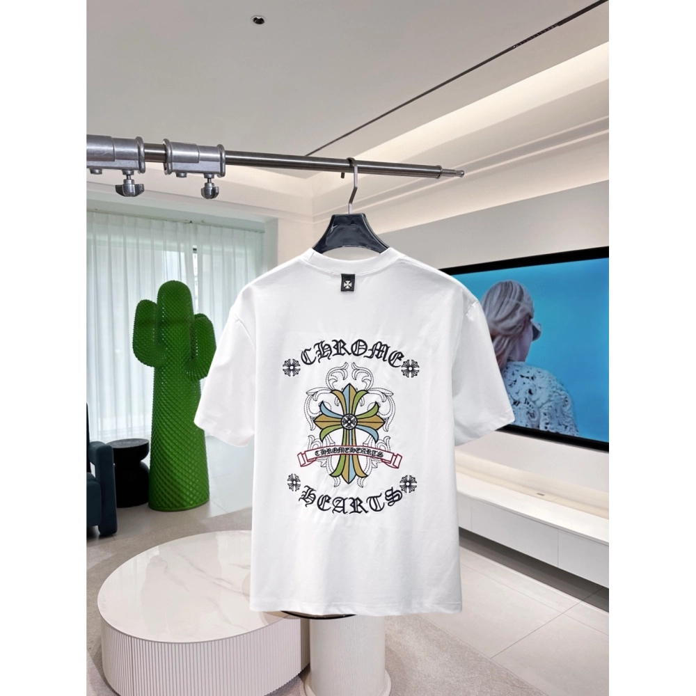 Chrome Hearts T Shirts 2026 Spring Summer New 010  ,Chrome Hearts T Shirt,Tshirt,APPAREL
