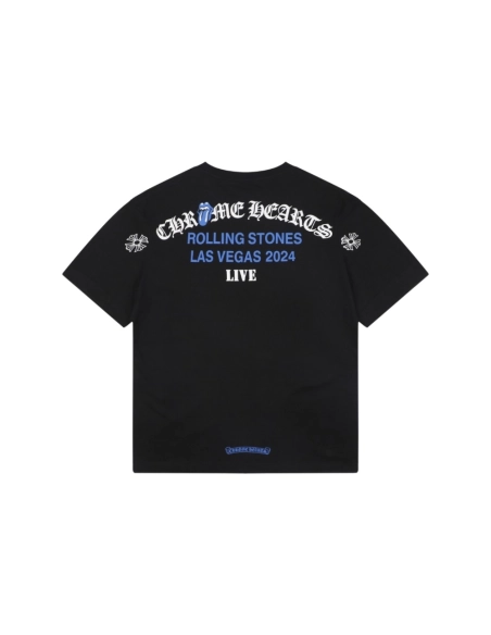 Chrome Hearts T Shirts Rolling Stones Las Vegas  ,Chrome Hearts T Shirt,Tshirt,APPAREL