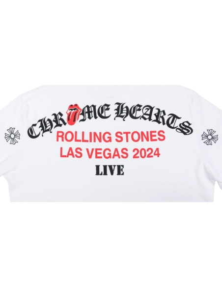 Chrome Hearts T Shirts Rolling Stones Las Vegas  ,Chrome Hearts T Shirt,Tshirt,APPAREL