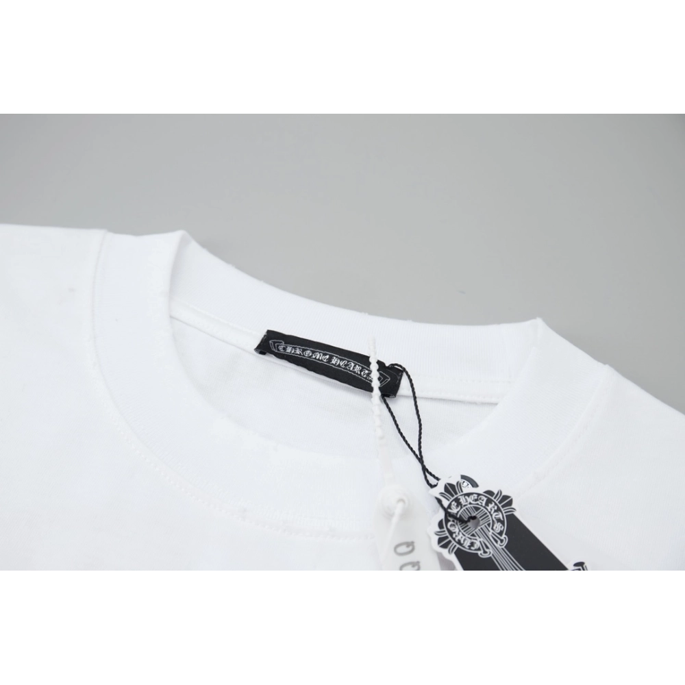 Chrome Hearts T Shirts Heavy Embroidery Horseshoe  ,Chrome Hearts T Shirt,Tshirt,APPAREL