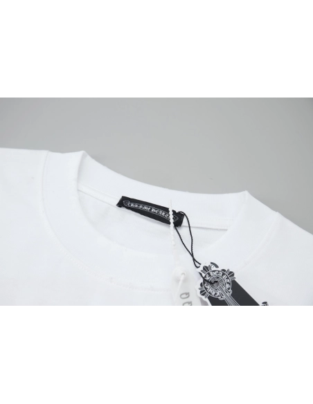 Chrome Hearts T Shirts Heavy Embroidery Horseshoe  ,Chrome Hearts T Shirt,Tshirt,APPAREL