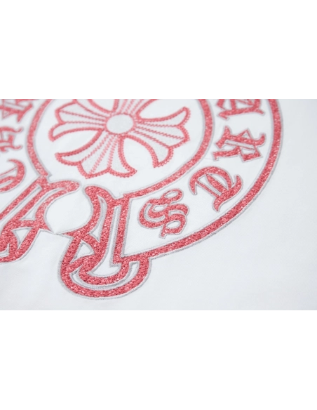 Chrome Hearts T Shirts Heavy Embroidery Horseshoe  ,Chrome Hearts T Shirt,Tshirt,APPAREL