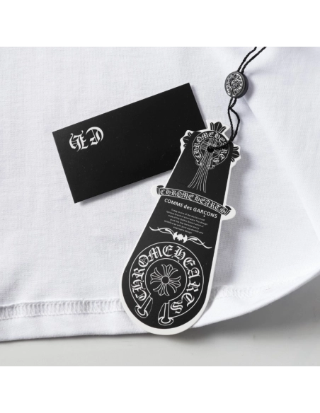 Chrome Hearts T Shirts Heavy Embroidery Horseshoe  ,Chrome Hearts T Shirt,Tshirt,APPAREL