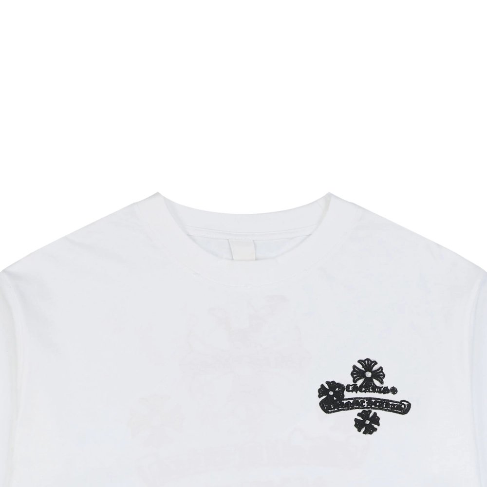Chrome Hearts T Shirts Stitch Cross  ,Chrome Hearts T Shirt,Tshirt,APPAREL