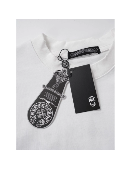 Chrome Hearts T Shirts Cross Floral 002  ,Chrome Hearts T Shirt,Tshirt,APPAREL