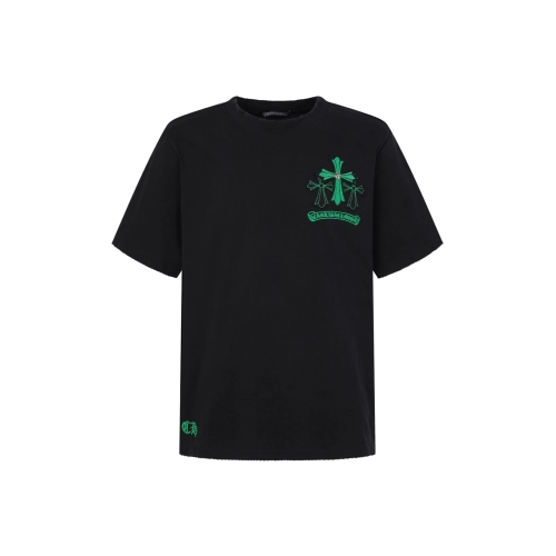 Chrome Hearts T Shirts Cross Floral 003  ,Chrome Hearts T Shirt,Tshirt,APPAREL