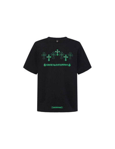 Chrome Hearts T Shirts Cross Floral 003  ,Chrome Hearts T Shirt,Tshirt,APPAREL