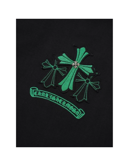 Chrome Hearts T Shirts Cross Floral 003  ,Chrome Hearts T Shirt,Tshirt,APPAREL