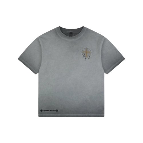 Chrome Hearts T Shirts Cross Floral 006  ,Chrome Hearts T Shirt,Tshirt,APPAREL