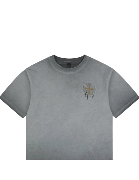 Chrome Hearts T Shirts Cross Floral 006  ,Chrome Hearts T Shirt,Tshirt,APPAREL