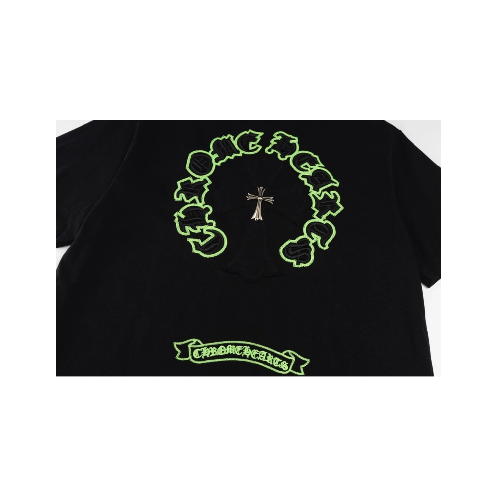 Chrome Hearts T Shirts Heavy Patch Embroidery  ,Chrome Hearts T Shirt,Tshirt,APPAREL