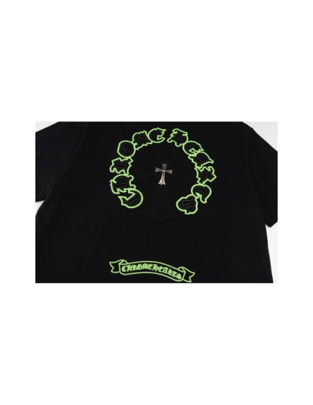 Chrome Hearts T Shirts Heavy Patch Embroidery  ,Chrome Hearts T Shirt,Tshirt,APPAREL