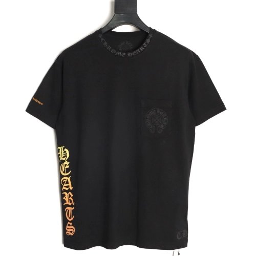 Chrome Hearts T Shirts Yellow Sanskrit Print  ,Chrome Hearts T Shirt,Tshirt,APPAREL