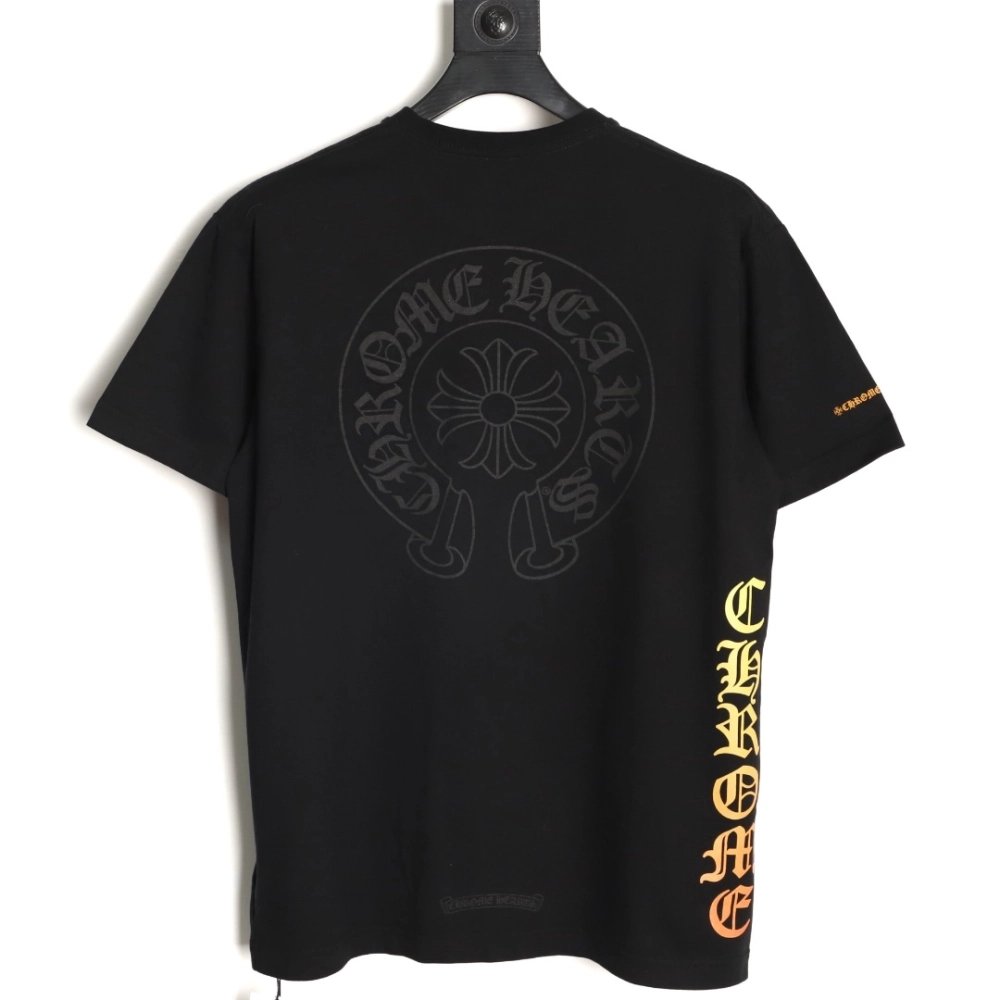 Chrome Hearts T Shirts Yellow Sanskrit Print  ,Chrome Hearts T Shirt,Tshirt,APPAREL
