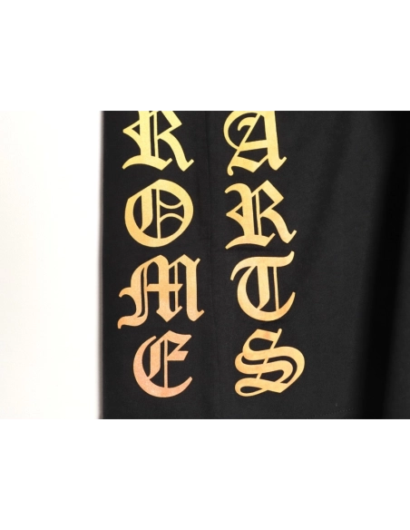 Chrome Hearts T Shirts Yellow Sanskrit Print  ,Chrome Hearts T Shirt,Tshirt,APPAREL