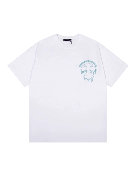 Chrome Hearts T Shirts Patch Embroidery Cross  ,Chrome Hearts T Shirt,Tshirt,APPAREL