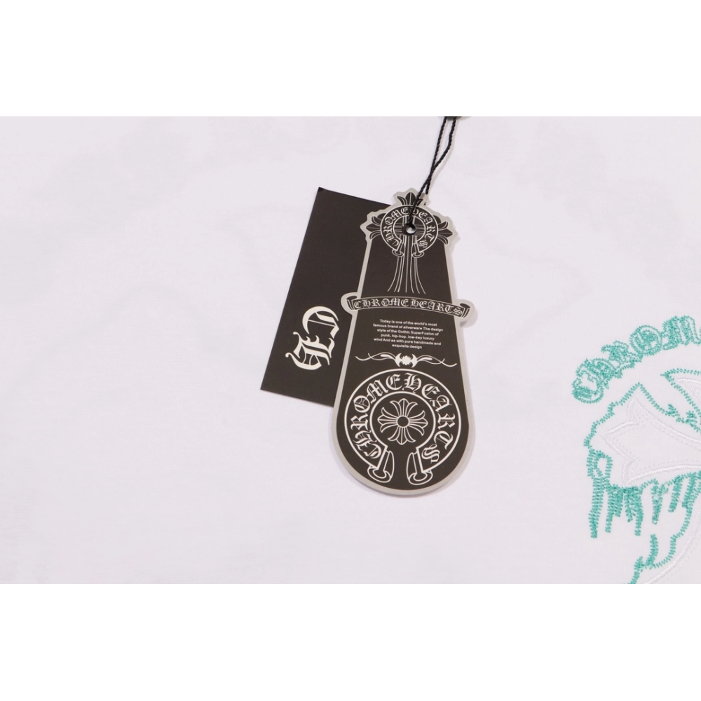 Chrome Hearts T Shirts Patch Embroidery Cross  ,Chrome Hearts T Shirt,Tshirt,APPAREL