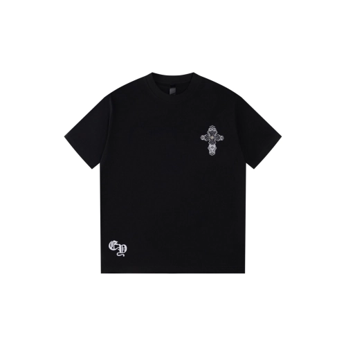 Chrome Hearts T Shirts Heavy Embroidery Sanskrit  ,Chrome Hearts T Shirt,Tshirt,APPAREL