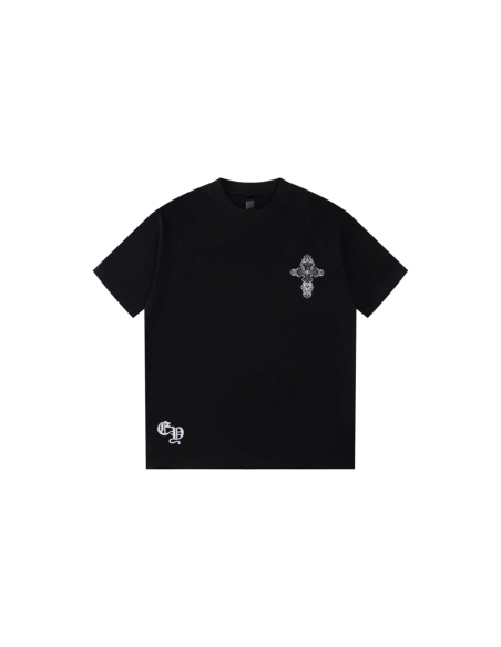 Chrome Hearts T Shirts Heavy Embroidery Sanskrit  ,Chrome Hearts T Shirt,Tshirt,APPAREL