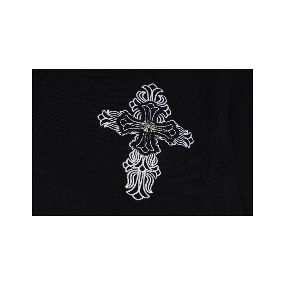 Chrome Hearts T Shirts Heavy Embroidery Sanskrit  ,Chrome Hearts T Shirt,Tshirt,APPAREL