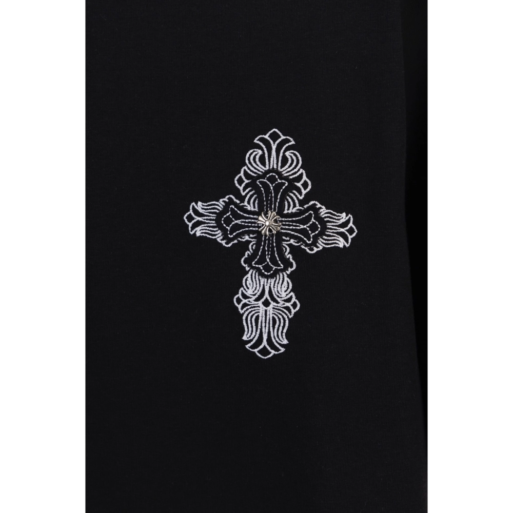 Chrome Hearts T Shirts Heavy Embroidery Sanskrit  ,Chrome Hearts T Shirt,Tshirt,APPAREL