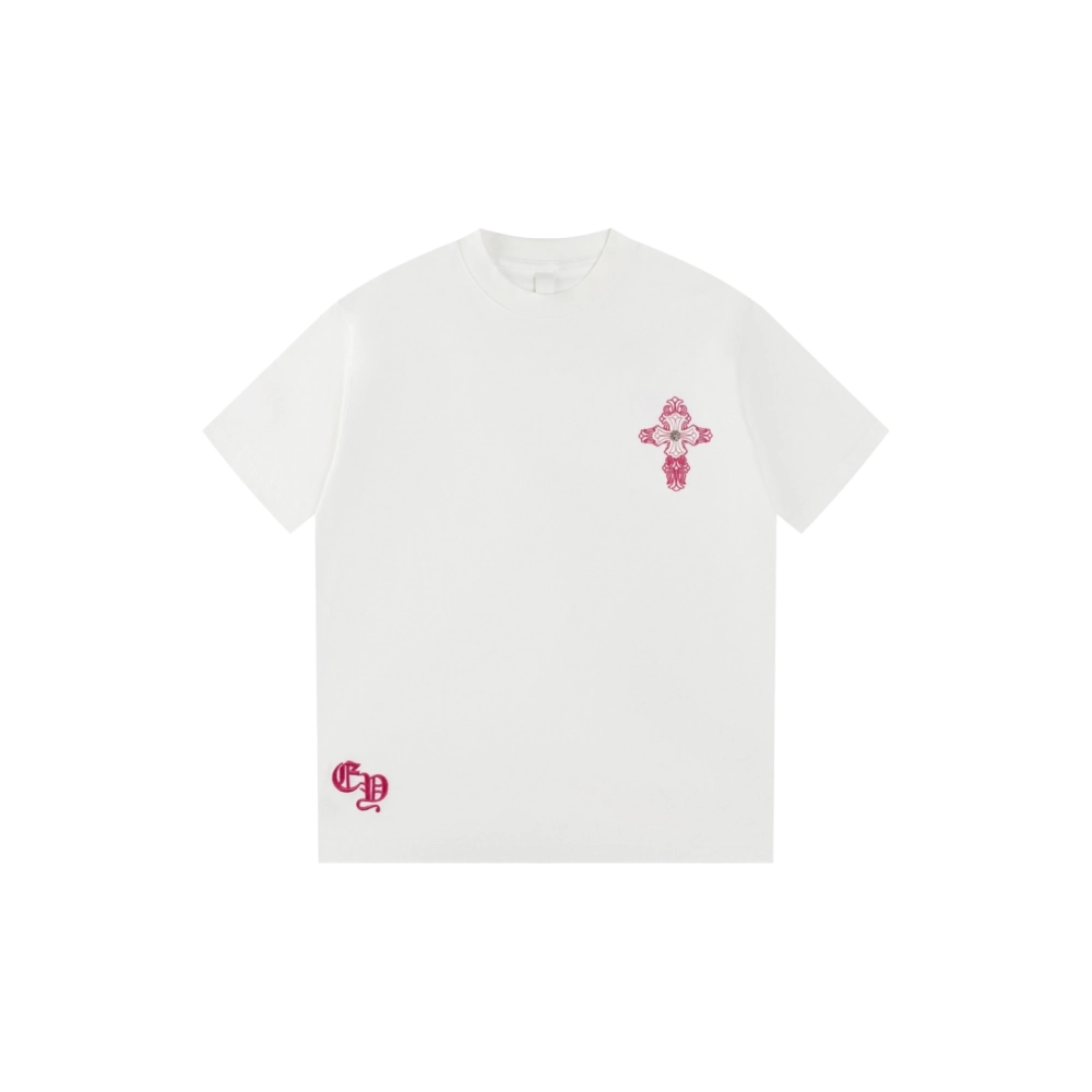 Chrome Hearts T Shirts Heavy Embroidery Sanskrit  ,Chrome Hearts T Shirt,Tshirt,APPAREL