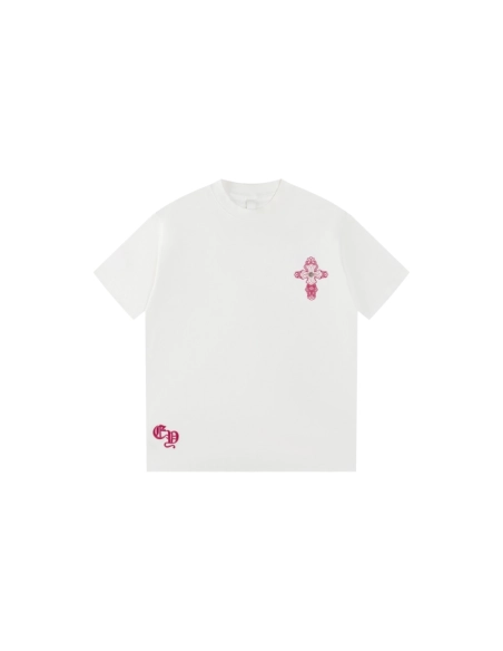 Chrome Hearts T Shirts Heavy Embroidery Sanskrit  ,Chrome Hearts T Shirt,Tshirt,APPAREL