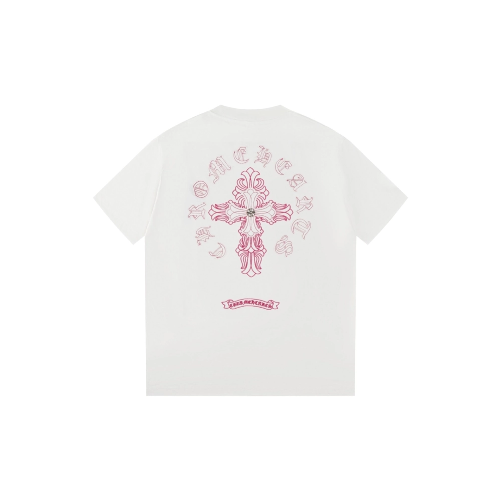 Chrome Hearts T Shirts Heavy Embroidery Sanskrit  ,Chrome Hearts T Shirt,Tshirt,APPAREL