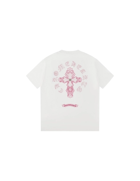 Chrome Hearts T Shirts Heavy Embroidery Sanskrit  ,Chrome Hearts T Shirt,Tshirt,APPAREL