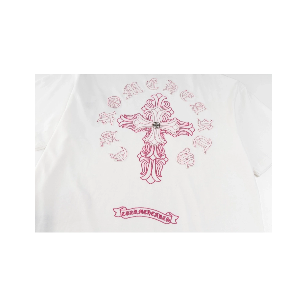 Chrome Hearts T Shirts Heavy Embroidery Sanskrit  ,Chrome Hearts T Shirt,Tshirt,APPAREL