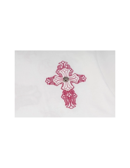 Chrome Hearts T Shirts Heavy Embroidery Sanskrit  ,Chrome Hearts T Shirt,Tshirt,APPAREL