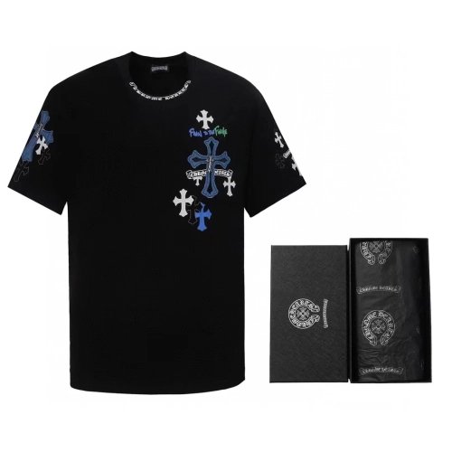 Chrome Hearts T Shirts Patch Metal Cross  ,Chrome Hearts T Shirt,Tshirt,APPAREL