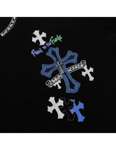 Chrome Hearts T Shirts Patch Metal Cross  ,Chrome Hearts T Shirt,Tshirt,APPAREL
