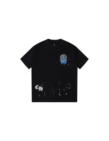 Chrome Hearts T Shirts Splash Graffiti Print  ,Chrome Hearts T Shirt,Tshirt,APPAREL