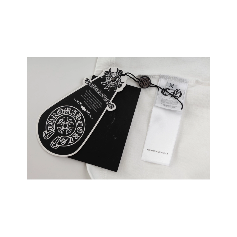 Chrome Hearts T Shirts Heavy Embroidery Horseshoe  ,Chrome Hearts T Shirt,Tshirt,APPAREL