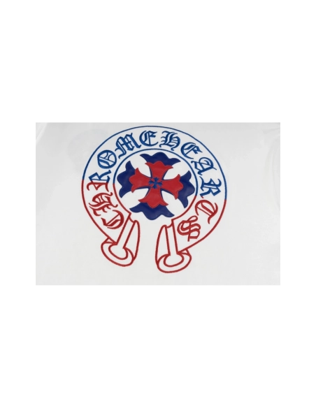 Chrome Hearts T Shirts Heavy Embroidery Horseshoe  ,Chrome Hearts T Shirt,Tshirt,APPAREL