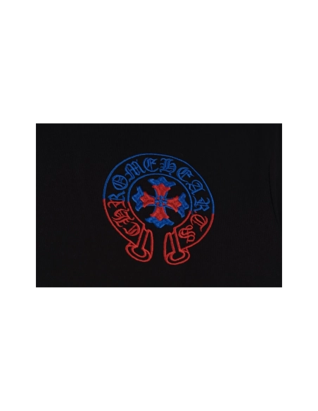 Chrome Hearts T Shirts Heavy Embroidery Horseshoe  ,Chrome Hearts T Shirt,Tshirt,APPAREL