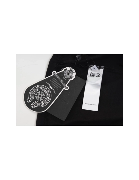 Chrome Hearts T Shirts Heavy Embroidery Horseshoe  ,Chrome Hearts T Shirt,Tshirt,APPAREL