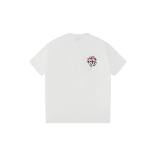 Chrome Hearts T Shirts Graffiti Horseshoe Print  ,Chrome Hearts T Shirt,Tshirt,APPAREL