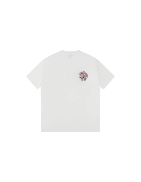 Chrome Hearts T Shirts Graffiti Horseshoe Print  ,Chrome Hearts T Shirt,Tshirt,APPAREL