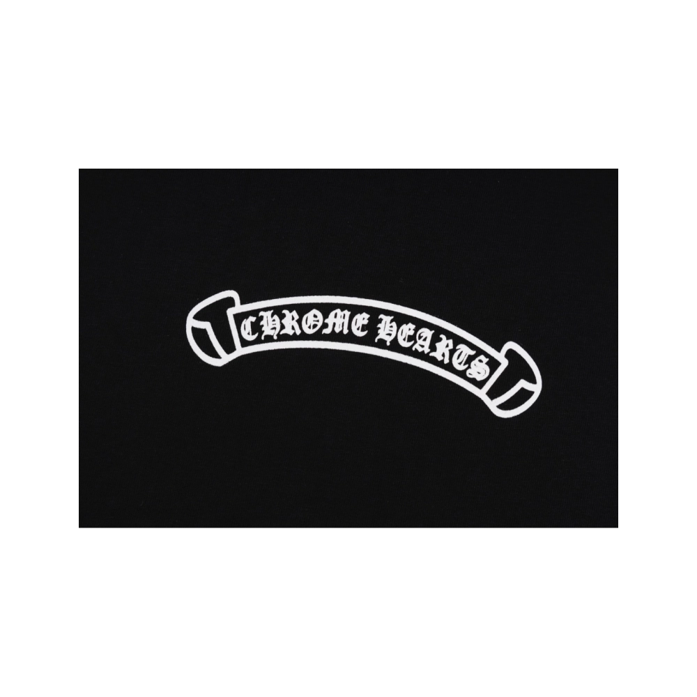 Chrome Hearts T Shirts Graffiti Horseshoe Print  ,Chrome Hearts T Shirt,Tshirt,APPAREL