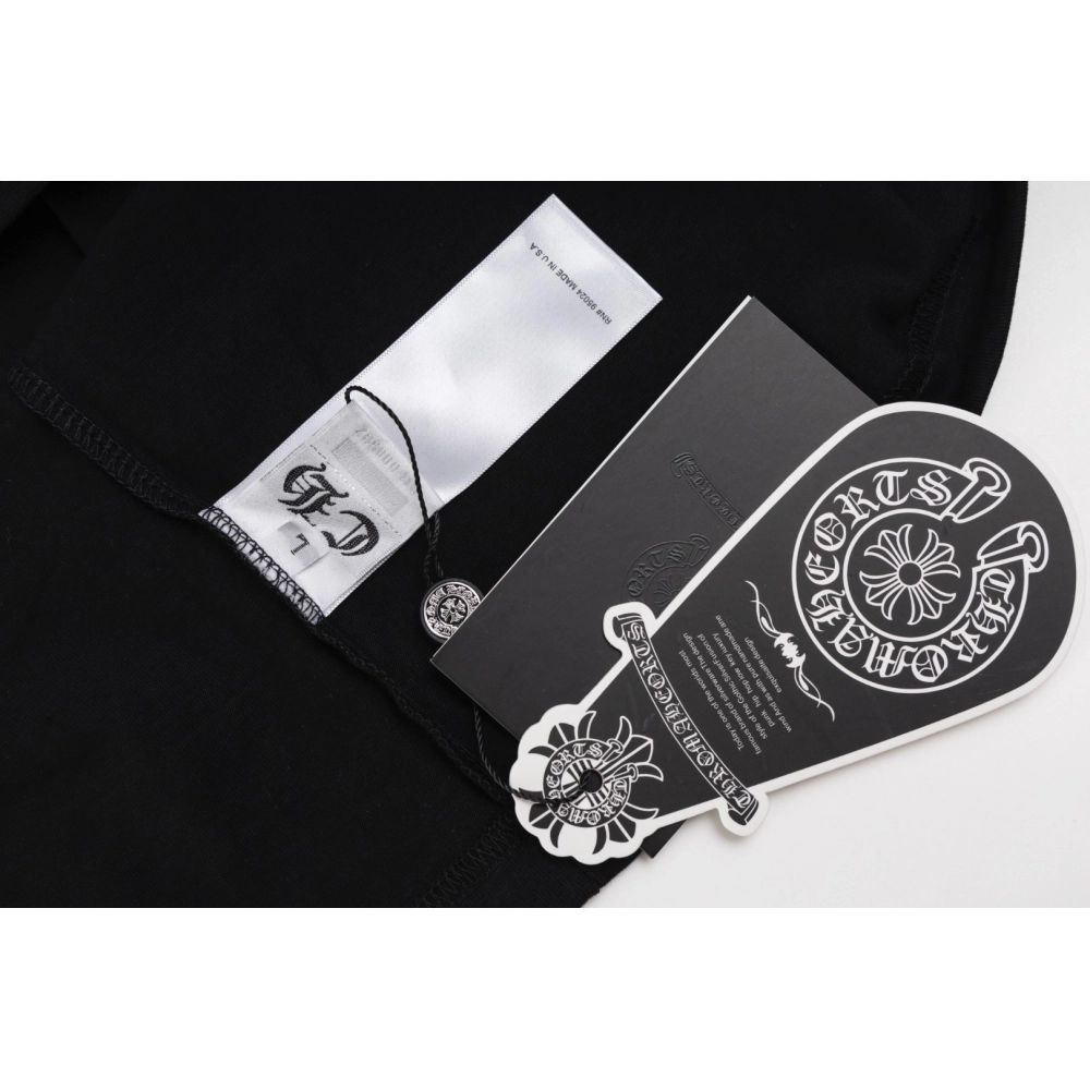 Chrome Hearts T Shirts Graffiti Horseshoe Print  ,Chrome Hearts T Shirt,Tshirt,APPAREL