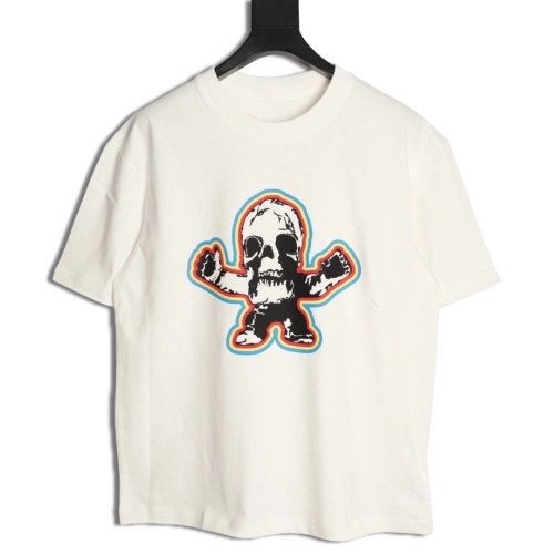 Chrome Hearts T Shirts Colorful Skull  ,Chrome Hearts T Shirt,Tshirt,APPAREL