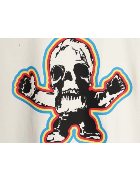 Chrome Hearts T Shirts Colorful Skull  ,Chrome Hearts T Shirt,Tshirt,APPAREL