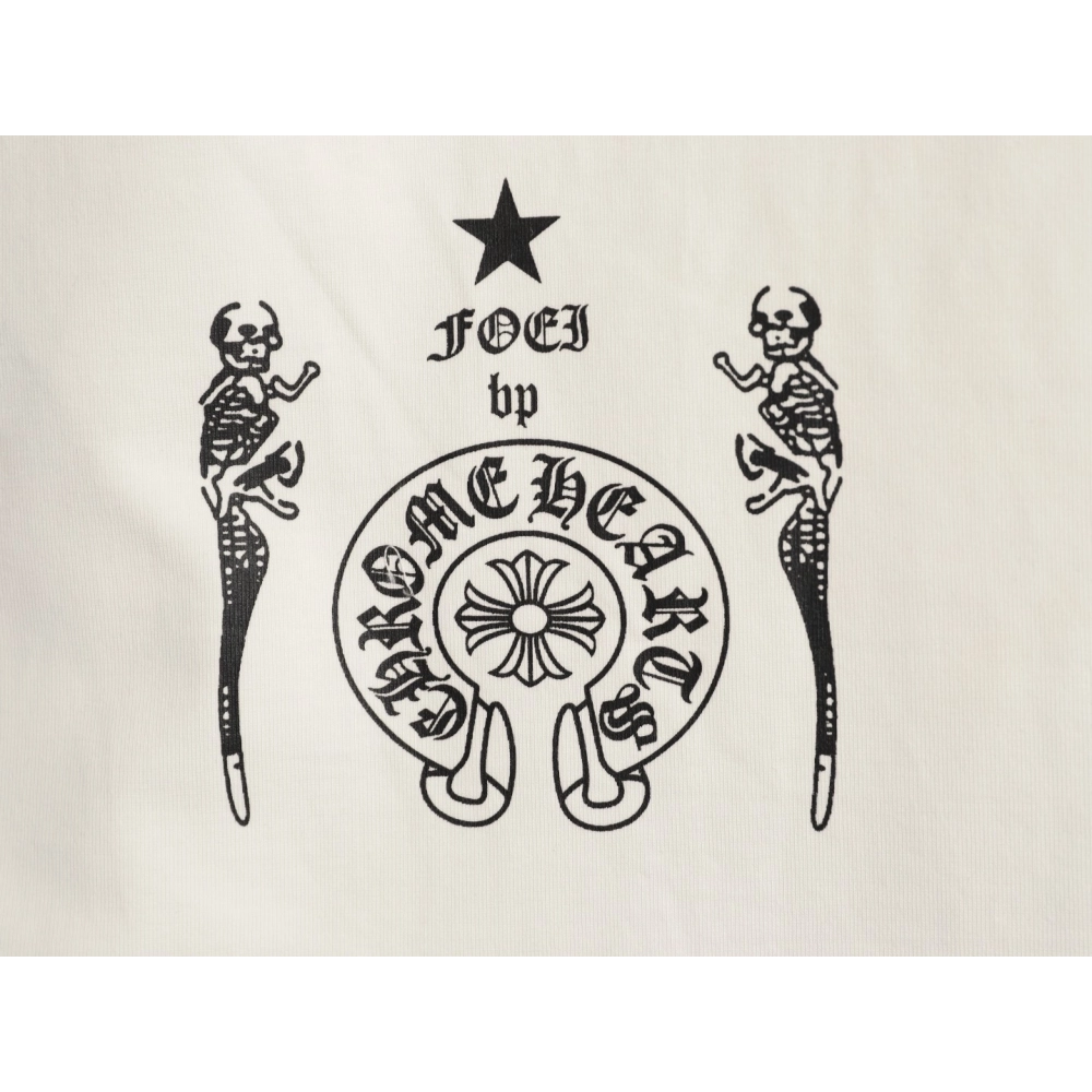 Chrome Hearts T Shirts Colorful Skull  ,Chrome Hearts T Shirt,Tshirt,APPAREL