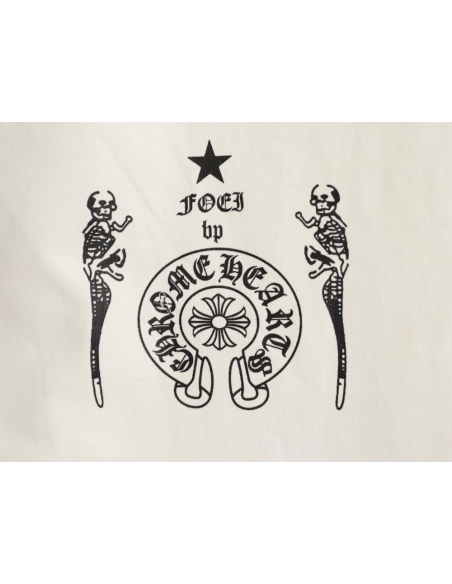 Chrome Hearts T Shirts Colorful Skull  ,Chrome Hearts T Shirt,Tshirt,APPAREL